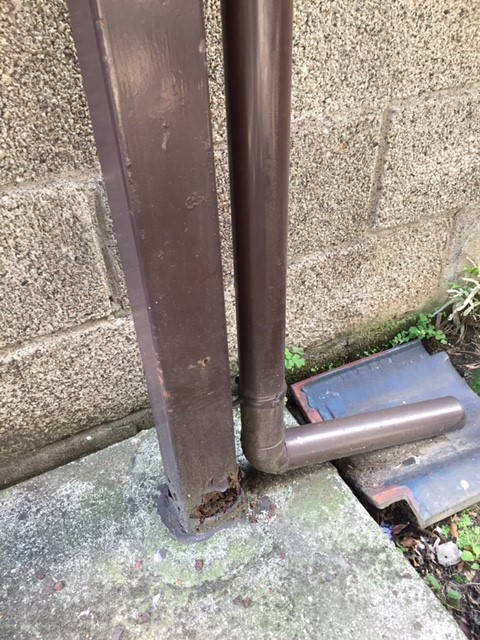階段の補修工事